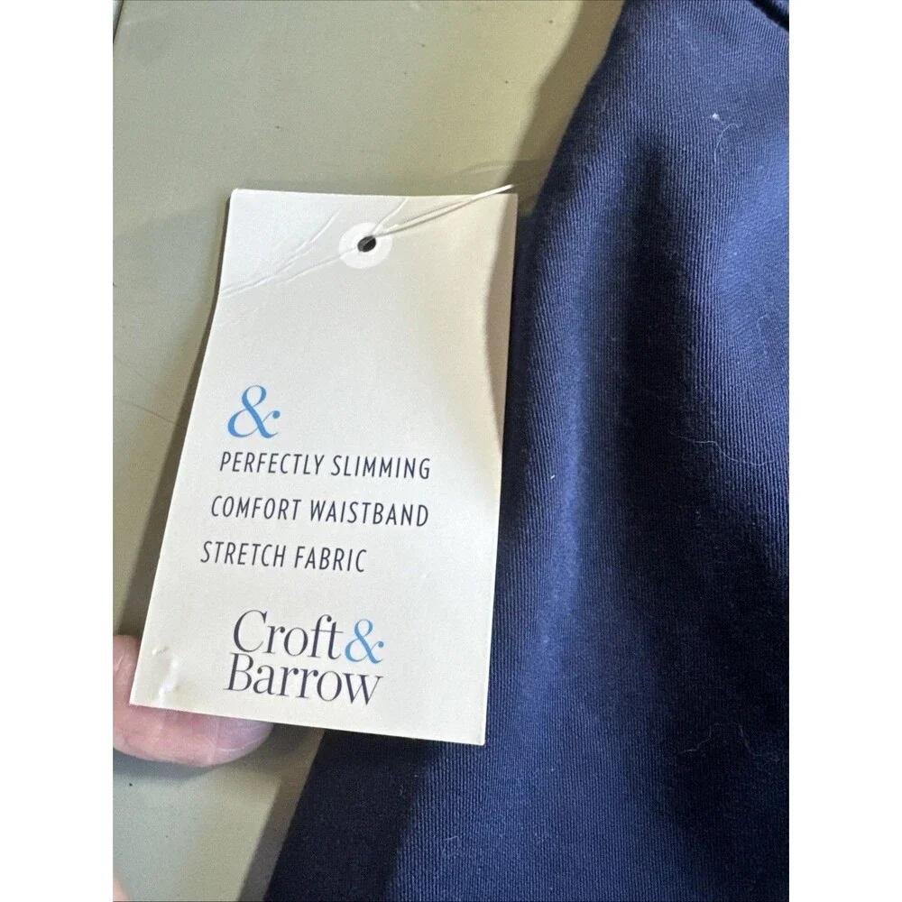 Navy Women’s Croft & Barrow Effortless Stretch Skort Sz 18 NWT